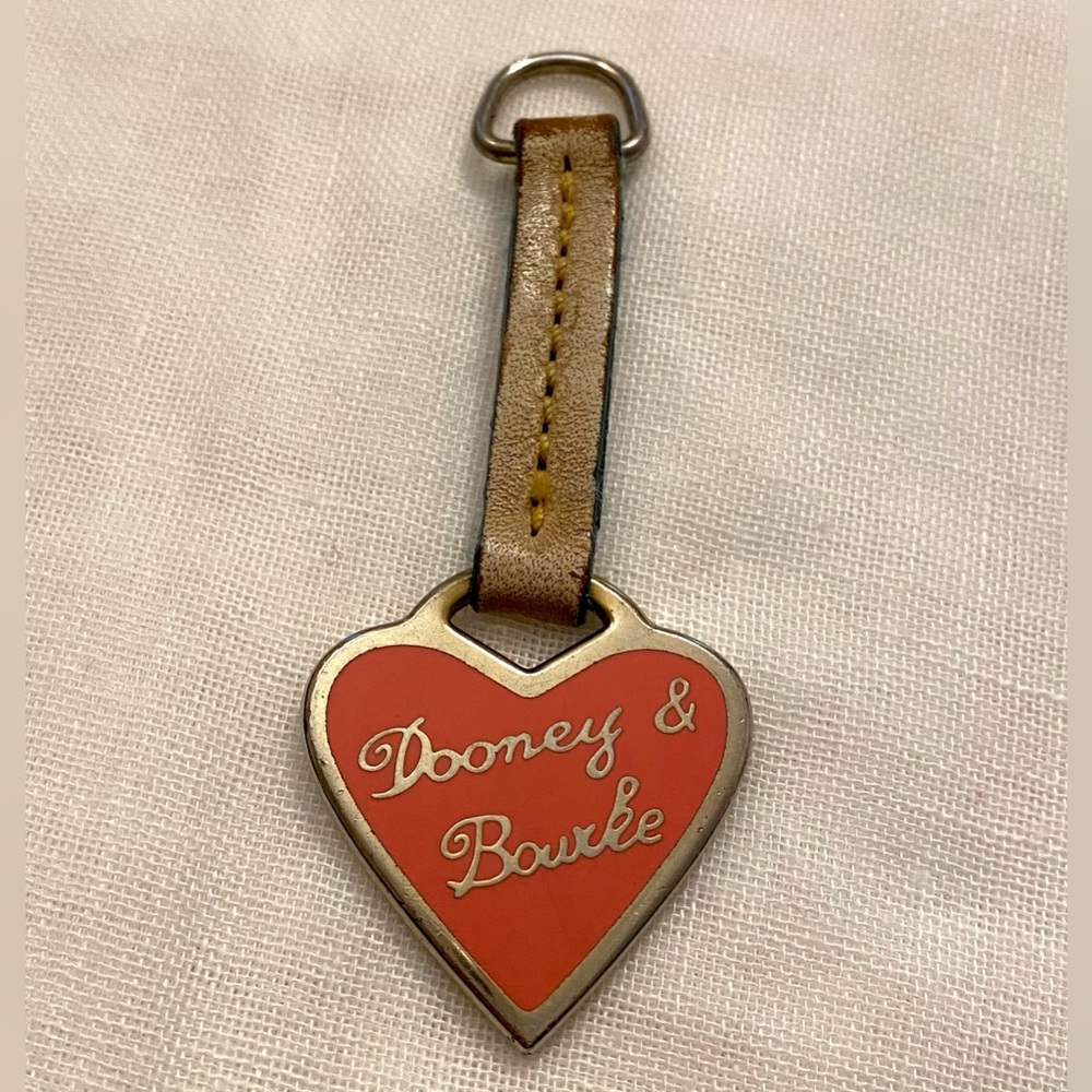 Dooney & Bourke Heart Keychain/Bag Charm | Strap Rehab Project